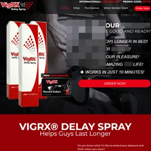 VigRX Delay Spray 封面