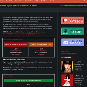 Mythic Manor 封面