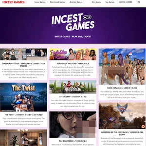 Incest Games 封面