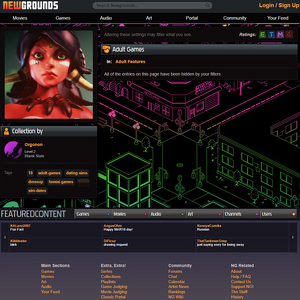NewGrounds 成人遊戲 封面
