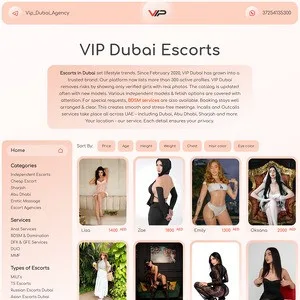 VIP Dubai Agency 封面