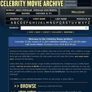 Celebrity Movie Archive 封面