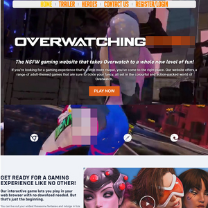 OverWatch 色情遊戲 封面